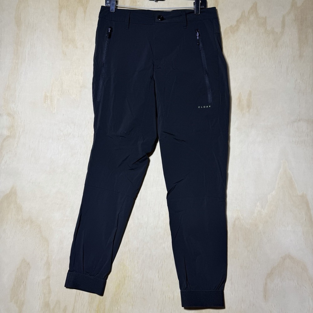 Cloak Jogger Pants Mens 32 Black Stretch Techwear Cargo Hiking Tactical Gamer
